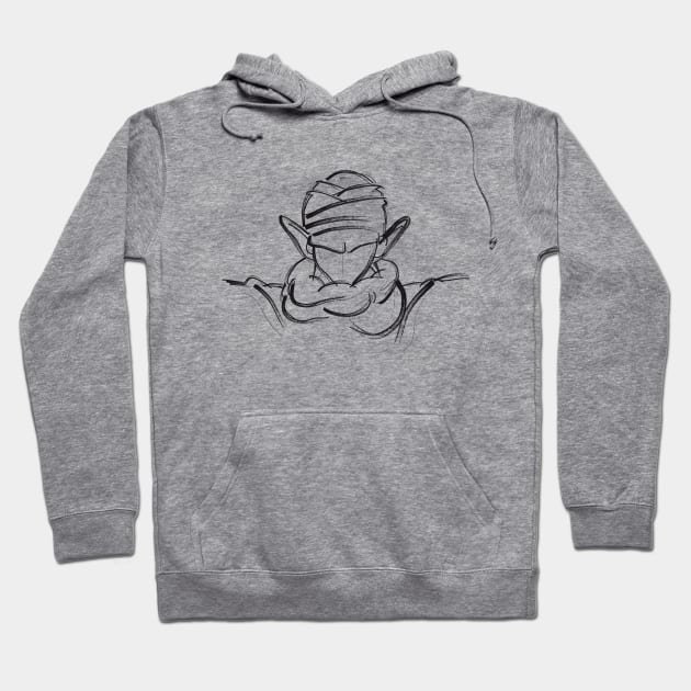 Piccolo Lines Hoodie by Curvilineo